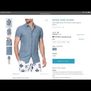 Rodd & Dunn men’s shirt